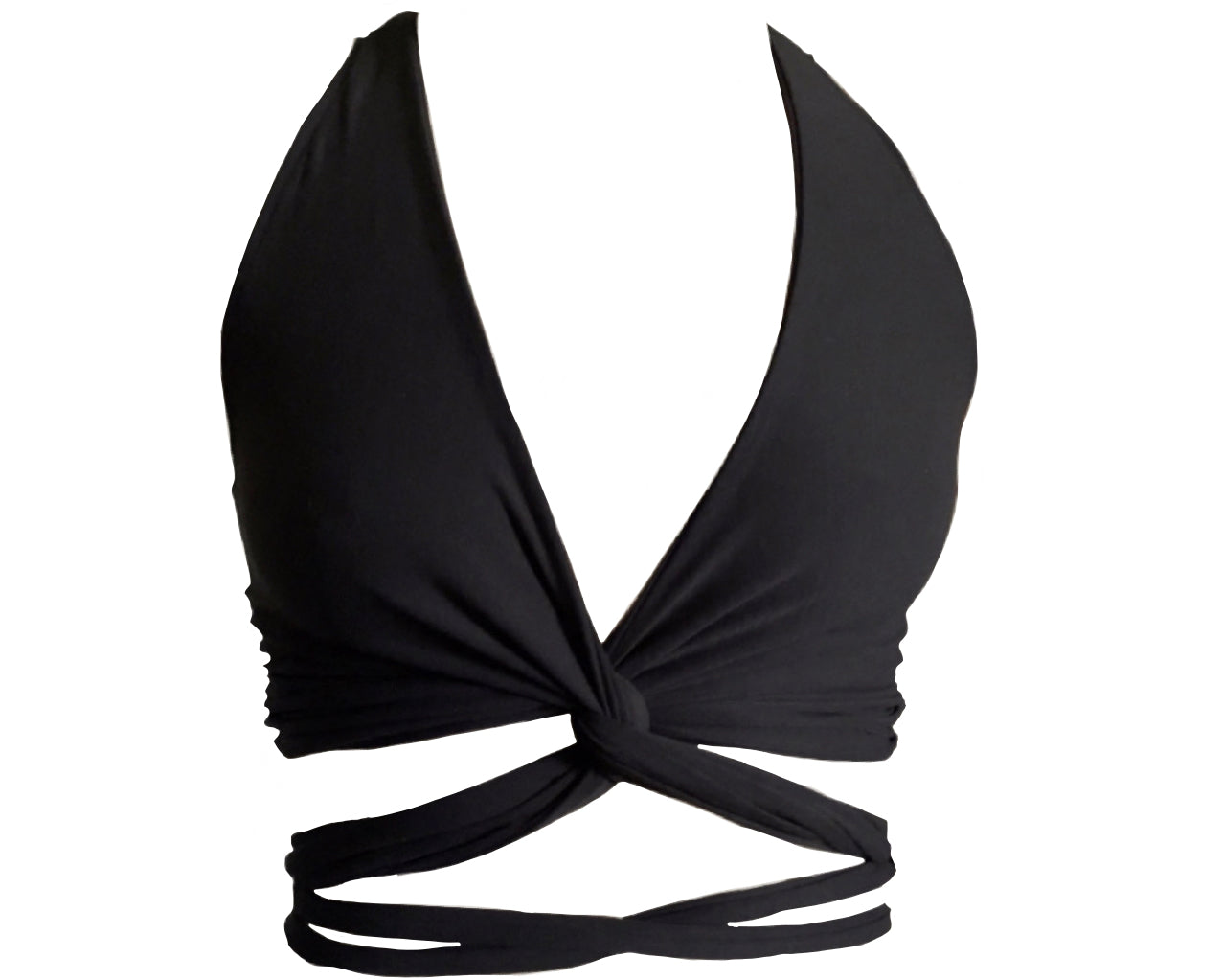 wrap crop top