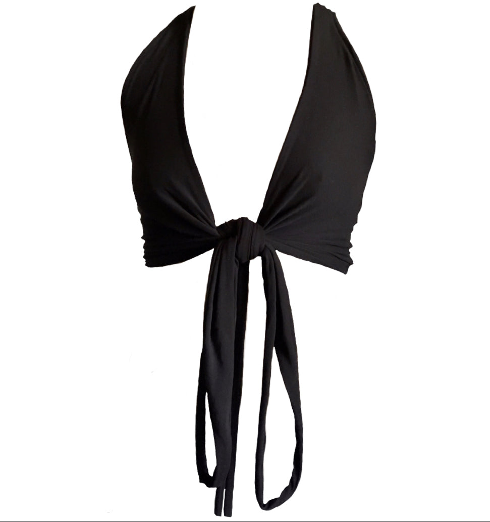 wrap crop top