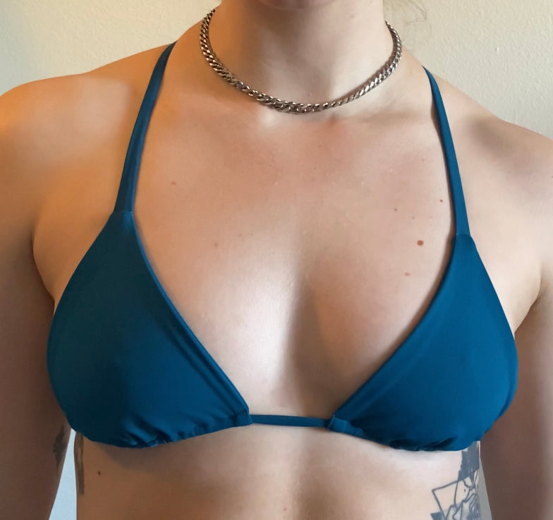 triangle bikini top